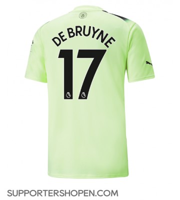 Manchester City Kevin De Bruyne #17 Tredje Matchtröja 2022-23 Kortärmad
